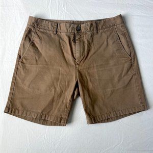 Bonobos 7" Khaki Shorts size 33